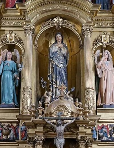 Retablo Mayor. Soportes