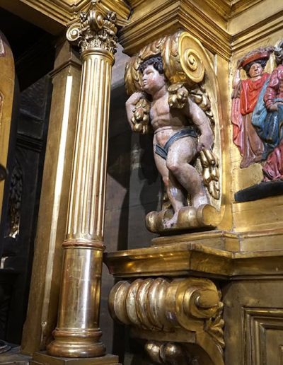 Retablo Mayor. Mensulas