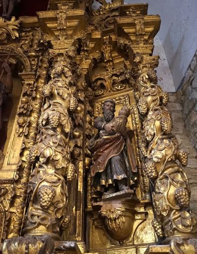 Retablo Mayor. Soportes