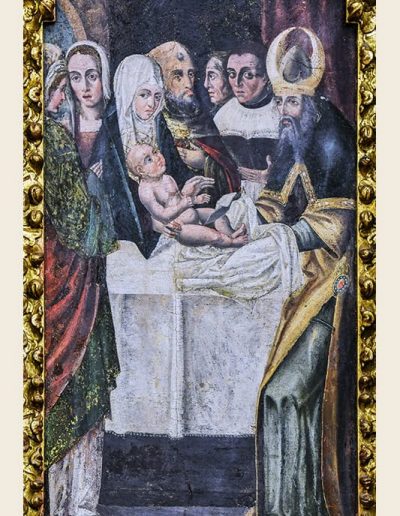 Retablo mayor. La Circuncisión