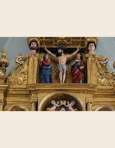 Retablo Mayor. Entablamento