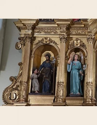 Retablo Mayor. Casas