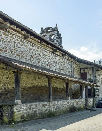 Antigua armadura del tejado