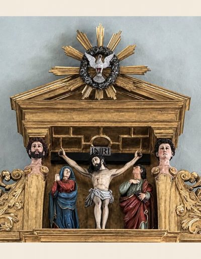 Retablo Mayor. Ático