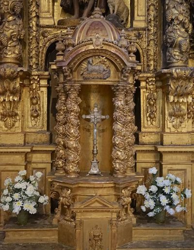 Retablo Mayor. Sagrario-tabernáculo