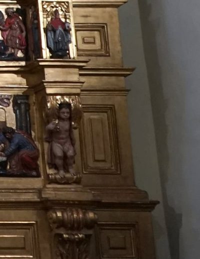 Retablo Mayor. Mazonería