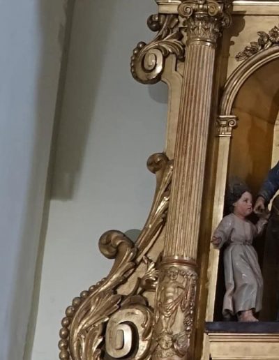 Retablo Mayor. Aletones
