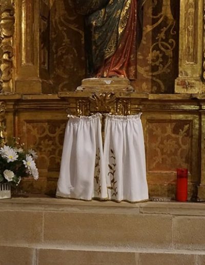 Retablo de la Dolorosa. Banco