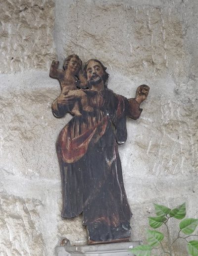 San José con el niño