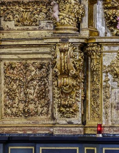 Retablo de la Inmaculada. Banco