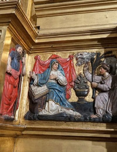Retablo Mayor. Anunciación