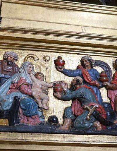 Retablo Mayor. Adoración de los Magos