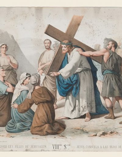 Vía Crucis. Jesús consuela a las hijas de Jerusalén