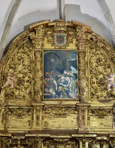 Retablo de la Inmaculada. Ático