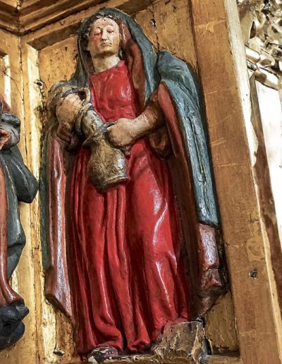 Retablo Mayor. Templanza