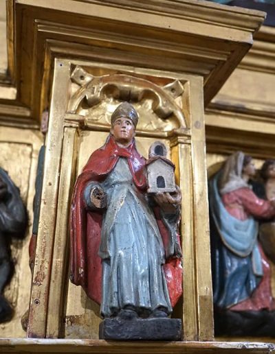 Retablo Mayor. Padre de la Iglesia