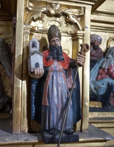 Retablo Mayor. Padre de la Iglesia