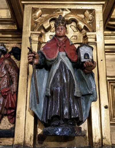 Retablo Mayor. Padre de la Iglesia
