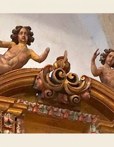 Retablo de San Juan evangelista. Mancebos