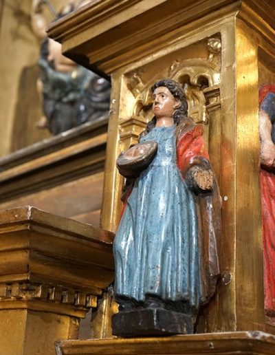 Retablo Mayor. Santa Águeda
