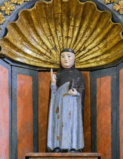 Retablo de las Ánimas. Santa no identificada