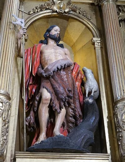 Retablo Mayor. San Juan Bautista