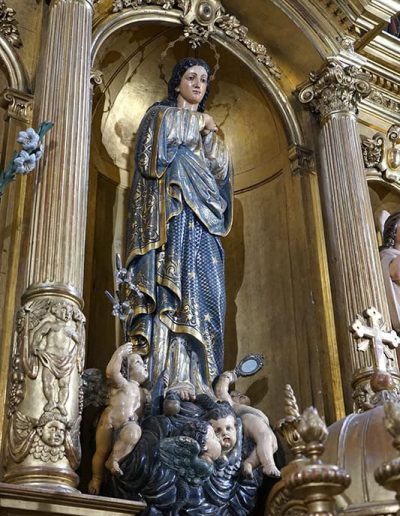Retablo Mayor. Inmaculada Concepción