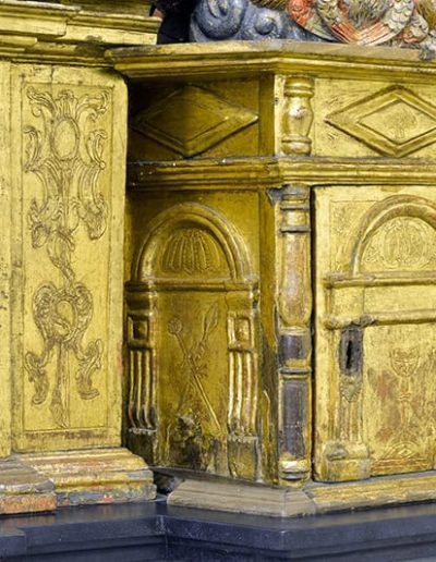 Retablo del Rosario. Sagrario