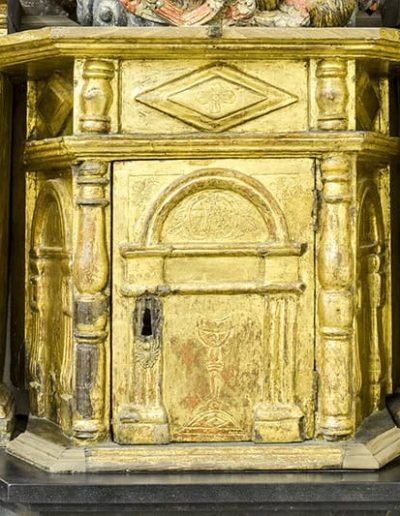 Retablo del Rosario. Sagrario
