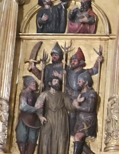 Retablo Mayor. Prendimiento