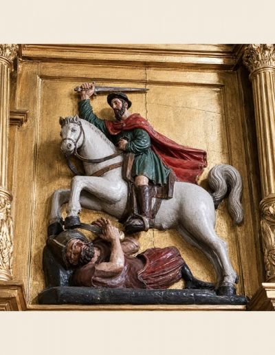 Retablo Mayor. Santiago Matamoros