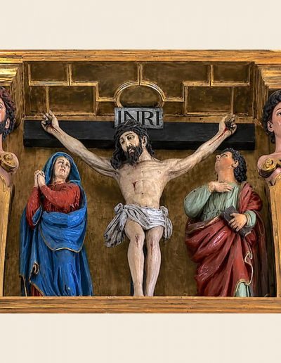 Retablo Mayor. Calvario