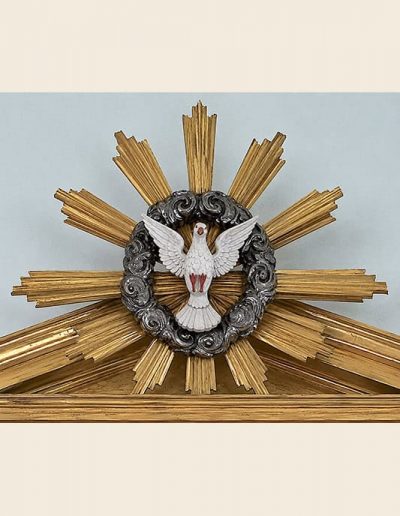 Retablo Mayor. Paloma del Espíritu Santo