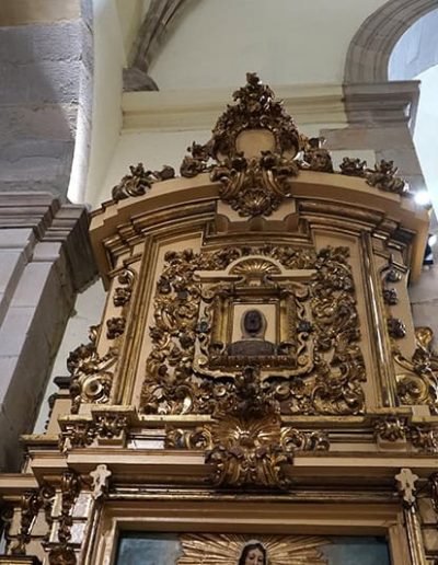 Retablo de las Ánimas del Purgatorio. Ático