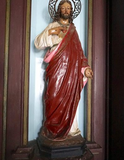 Retablo mayor. Sagrado corazón de Jesús