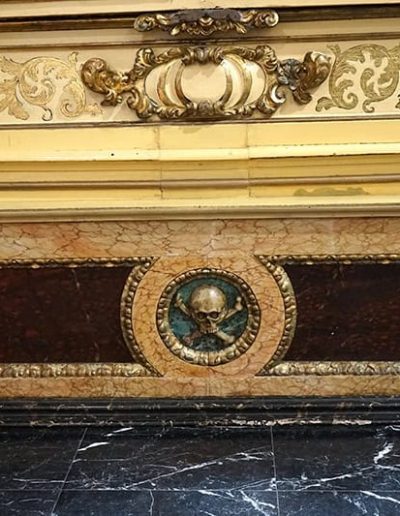 Retablo de las Ánimas del Purgatorio. Mesa de altar