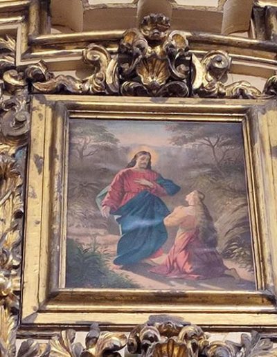 tablo del Santo Cristo. “Noli Me Tangere”