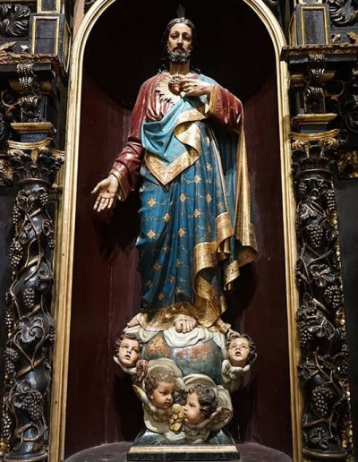 Retablo del Sagrado Corazón. Sagrado Corazón de Jesús