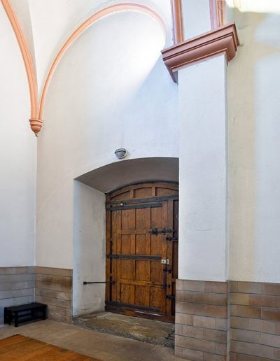 Pilastra y ménsula