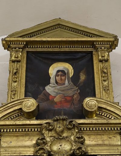 Retablo de San Isidro. Virgen María