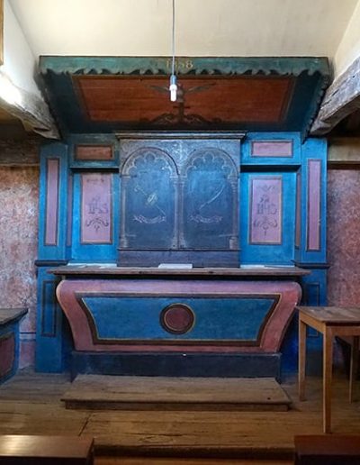 Retablo de San Martín y San Antolín. Puertas Abatibles