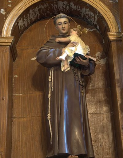 Retablo de San Miguel. San Antonio de Padua