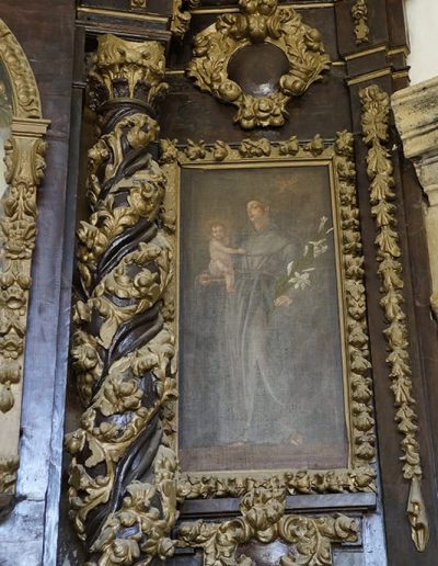 Retablo Mayor. Soportes