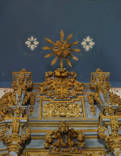 Retablo Mayor. Ático
