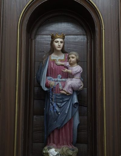 Retablo de la Virgen del Rosario. Virgen del Rosario