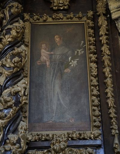 Retablo Mayor. San Antonio de Padua