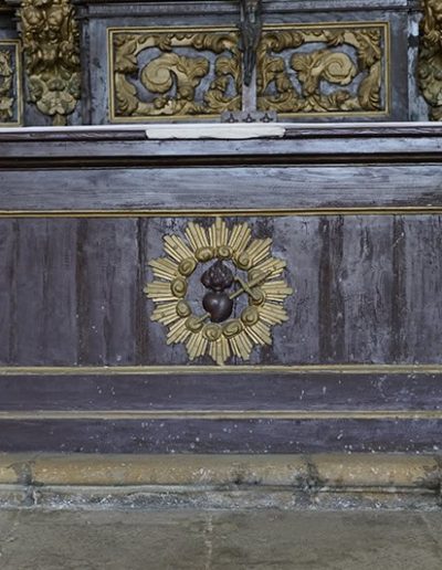 Retablo Mayor. Mesa de Altar
