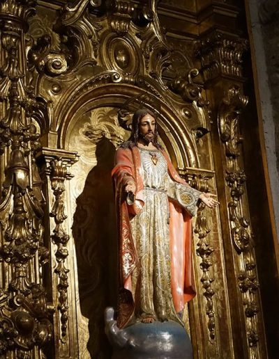 Retablo mayor. Calles laterales