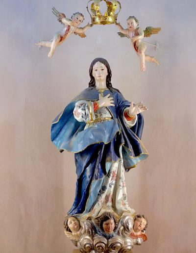 Retablo mayor. Inmaculada Concepción
