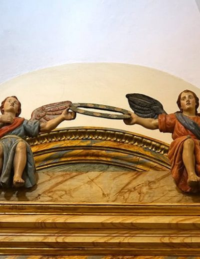 Retablo San Antón. Ángeles